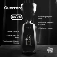 Grinder Kopi Elektrik Komersil Guerrero GR 74 Coffee Grinder Flat Burr 74mm
