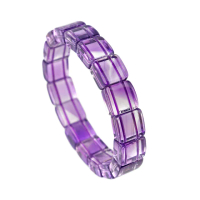【開運方程式】紫水晶手排稀有頂級冰紫色(水晶l手鍊l手珠l寶石)