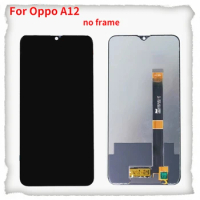 100% Tested Display For Oppo A12 2020 LCD Touch Screen Digitizer Assembly With Frame For Oppo A12s LCD Replacement