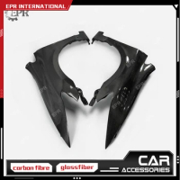 For Honda Civic FD2 Feel-Style Carbon Fiber Front Fender Mudguards Bodykits Body Kits Tuning Trim Part