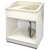 【Aaronation 愛倫國度】新型開放式塑鋼洗衣槽(GU-A2002)