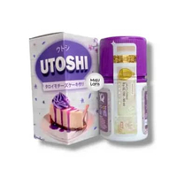 UTOSHI Taro Cheesecake 60ML - Liquid Vape Rasa Keju Talas Lembut - AUTHENTIC Yaqueen x Cycloz 9MG