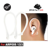 Luxury Earpods Holder for Airpods pro Hook ear buds bluetooth Wireless Earphone earhook Silicone Sport air pods 3 2 accessories