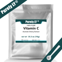 50g-1000g 100% Ascorbic Acid Acerola Cherry Extract Powder Vitamin C Powder Whitening Skin Care Mask