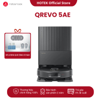 [Bộ quà tặng kèm: 02 Nước Lau Sàn 200ml+ 04 giẻ lau+ 02 túi rác]Roborock Qrevo 5AE | QRevo S - Robot