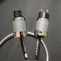 Nordost Valhalla Sterling silver Series US/EU Power Cord Amplifier CD Player Hifi Mains cord with FURUTECH NCF Nano Schuko plug