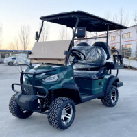 Electric Lithium Battery Golf Off-Road Hunting Vehicle With CE DOT New Design 4 Seater Tourist Bus Club Car Street Legal