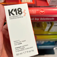 K18 HAIR LEAVE-IN MOLECULAR REPAIR HAIR ขนาดทดลอง บำรุงผมเสีย