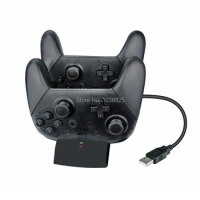 Wireless Pro Game Controller Charger for Nintendo Switch Charging Dock Stand Station for Switch Pro Controller with Indicator