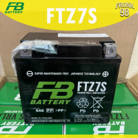 ยึดรูปแบบเดียวกัน FB แบตเตอรี่ รุ่น FTZ7S (12V 6.3AH) แบบแห้ง (สำหรับรถจักรยานยนต์)