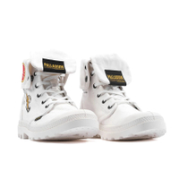 PALLADIUM BAGGY HIMALAYAN 白 皇家恩菲爾德 聯名款 帆布鞋 中性碼 74318116 高筒
