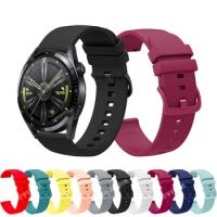 20mm 22mm Band For Huawei Watch GT 3 42mm 46mm Strap Silicone Bracelet For Huawei GT 2 Pro/2E/GT Runner/Watch 3 4 Pro Smartwatch