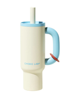 Chako lab รุ่น Bawang cup WHITEBLUE (แก้วน้ำมีด้ามจับขนาดใหญ่) 1050 ml.