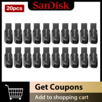 SanDisk 20PCS 32GB USB 3.0 CZ410 64GB 128GB Pen Drive Memory Stick Flash Drive Mini Pendrive For Computer 100% Original