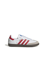 รองเท้าผ้าใบผู้ชาย Samba OG IG1025 สี White / Better Scarlet / Gum 5