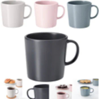 Custom Stoneware Matt Tea Coffee Drink Kitchen Cups Hot Chocolate Stylish Coloured Glazed Mugs