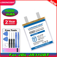 LOSONCOER Brand New for JBL JR310BT Bluetooth Headset Battery Diy Welding Replacement Battery