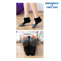 【Porabella】襪子 運動襪 瑜珈襪 止滑襪 撞色瑜珈襪 普拉提襪 YOGA SOCKS