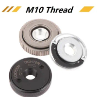 M10 5/8 self locking pressing plate for Angle grinder Quick Clamping Quick Release Nut Power Tools Accessories