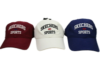 SKECHERS 棒球帽 老帽 遮陽帽 刺繡 可調式按扣L423U005三色 [陽光樂活](E9)