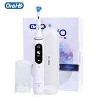 Oral B IO 8 Electric Toothbrush For Adults Ultimate Clean Replace Brush Head Magnetic Technology 6 Modes 3 Hour Quick Charge