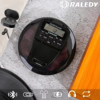 Multifunctional CD player portable brown walkman repeater bluetooth small volume disc disk B player with speaker