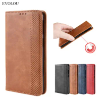 Retro Flip Book Leather Cover for OnePlus 7T Pro 6T 5T 3T case Magnetic flip wallet case for One Plus 7 6 5 3 8 8T Phone cover