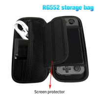 Portable Shockproof Storage Bag for ANBERNIC RG552 Video Game Console Protective Organizer Game Player Dustproof Case Shell