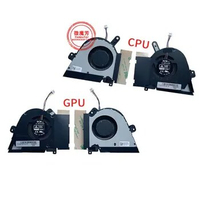 New CPU GPU Fan for ASUS TUF Dash F15 FX516 FX516P FX516PE FX516PR FX516PC FX516PM Air RTX3070 Cooling Fan 13NR0760P01011 13NR07