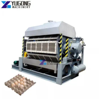 Automatic Paper Pulp Egg Tray Production Line Waste Paper Recycle Used Egg Tray Machine Small Egg Tray Making Machine