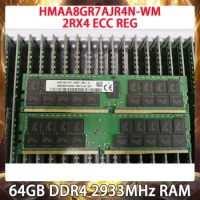RAM 64GB DDR4 2933MHz ECC REG 2RX4 HMAA8GR7AJR4N-WM For SK Hynix Server Memory Fast Ship Works Perfectly High Quality