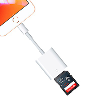 副廠Apple Lightning to SD 卡相機讀卡機