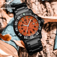Addies Fashion Men Watch Luminous Outdoor Sports Watch 50m Waterproof Stainless Steel Reloj Hombre Quartz luxury Watch
