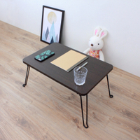 頂堅 [折合腳]折疊桌/野餐桌/和室桌-寬60x深40x高31/公分-二色