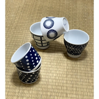 ❇️波佐見❇️日本製❇️西海陶器❇️波佐見燒 藍丸紋 茶杯 蕎麥麵碗 茶碗蒸 沾麵杯