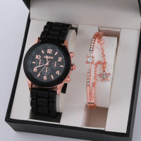 COD PAKET IMPORT REALPIC JAM WANITA + GELANG TITANIUM KOREAN FASHION 2024 FREE BOX