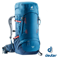 Deuter Fox 40+4L 專業輕量拔熱透氣背包_藍/深藍