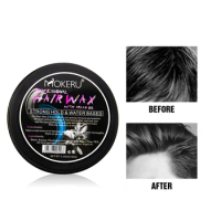 MOKERU 150g Styling Hair Wax Powerful and Long-Lasting Easy-operating Fluffy Non Greasy for Man
