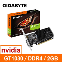 技嘉GIGABYTE GT 1030 Low Profile D4 2G顯示卡 GT1030