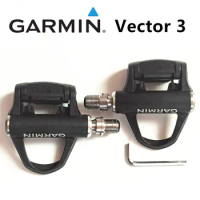Garmin Vector 3 Bike Bilateral Power Meter Data Test Foot Pedal Compatible EDGE 530 830 1000 1030 Code Meter 90% New