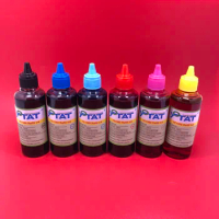 6Color Refill Ink Dye Ink for Epson 71 81 91 81 82 85 98 IC70 IC80 for Epson Stylus Photo R265 R285 R360 RX560 1400 1410 P50 T50