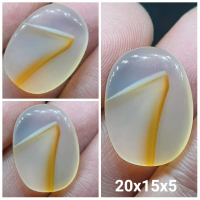 Natural Batu Akik Motif Gambar Simbol Logo Nomor Angka 7 Hoki Antik 8