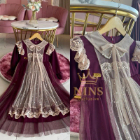 NINS - ELSA Dress JENNIE Kupu Dress VIONA Dress Premium Ibu Anak [Harga Terpisah] Couple Muslim Gami
