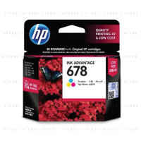 Tinta Cartridge Original HP 678 Color