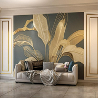 3d立體電視背景墻壁紙現代簡約客廳沙發臥室壁畫墻布浮雕大氣墻紙領券更優惠