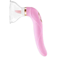 hot sales sucking licking vibrator clitoral nipple suction stimulator clitoral tongue vibrator
