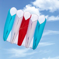 free shipping 36sqm pilot kite flying large soft kite parachute kite nylon kite professional kites for adults large chinese kite