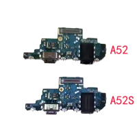 5PCS For Samsung Galaxy A52 A525F A52S A528B USB Charging Dock Connector Port Flex Cable