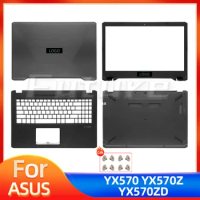 New Laptop Housing Cover For ASUS X570 X570U X570UD YX570U YX570 LCD Back Cover/Front Bezel/Palmrest/Bottom Case Upper Top Shell