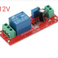 Relay 12v dc NE555 delay timer switch Alat Lampu etc